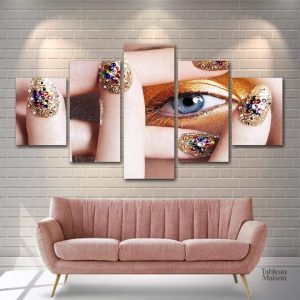 Tableau Au doigt et à l'œil, œuvre artistique contemporaine