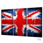 Tableau stylisé représentant le Royaume-Uni