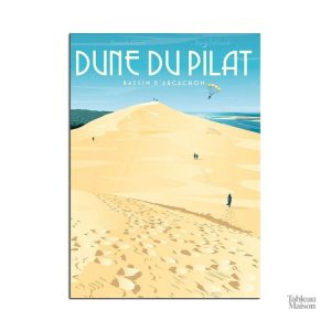 Tableau décoratif dune, ambiance sereine et marine