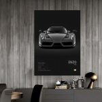 Art mural Enzo Ferrari, une pièce incontournable pour les amateurs d'automobile