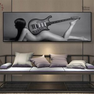 Tableau Femme Allongée en style contemporain