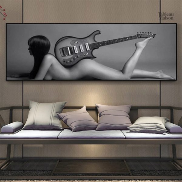 Tableau Femme Allongée en style contemporain