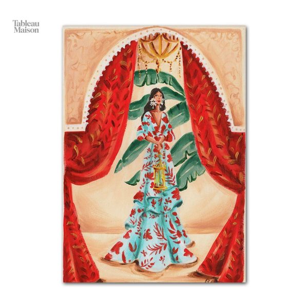 Tableau Femme Marocaine en art moderne