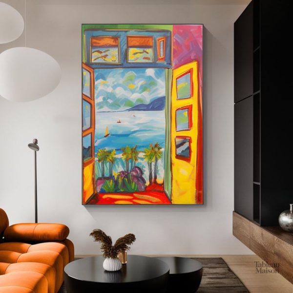 Tableau Fenêtre Ouverte à Collioure