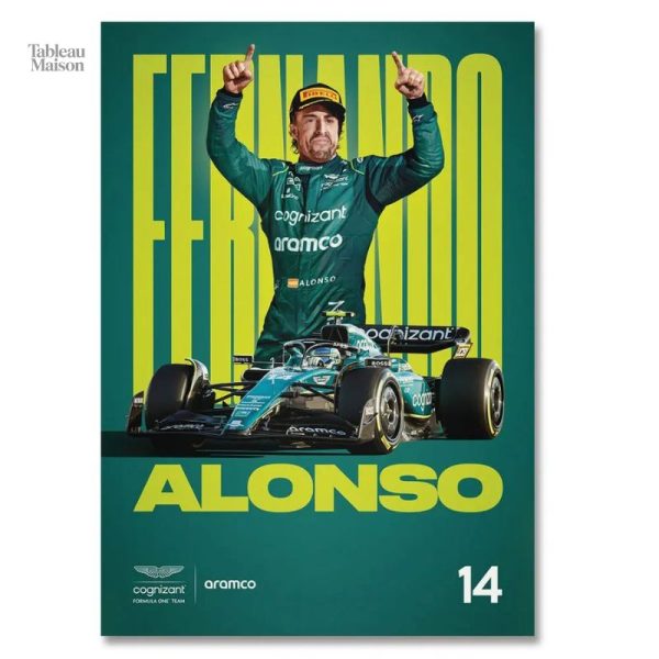 Tableau inspiré de la carrière de Fernando Alonso