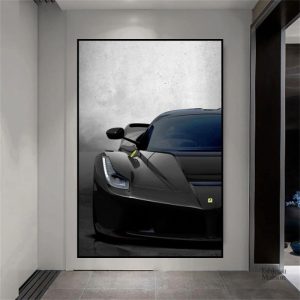 Tableau voiture Ferrari, design moderne et dynamique