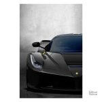 Tableau de sport automobile, inspiré par Ferrari