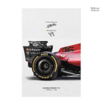 Tableau voiture de course Ferrari F1 pour ambiance dynamique