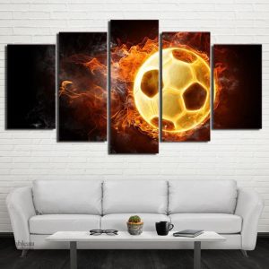 Tableau fusion de ballons colorés pour décoration murale