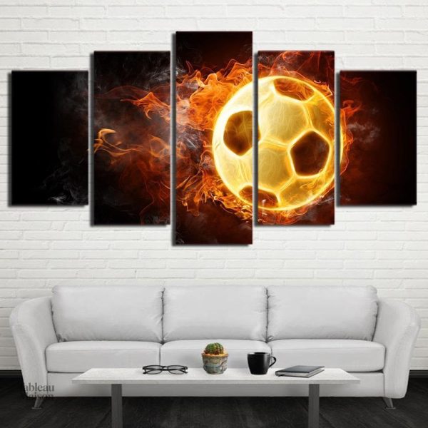 Tableau fusion de ballons colorés pour décoration murale