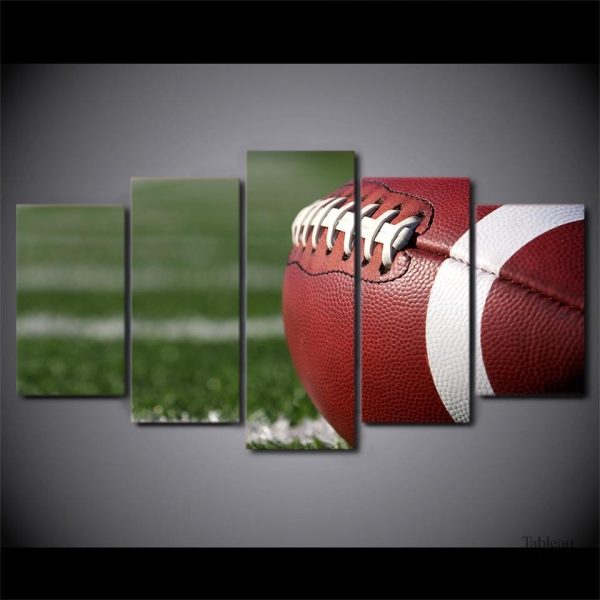Tableau décoratif sur le thème du football américain