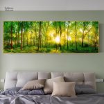 Tableau Arbre de Vie - Forêt Ensoleillée