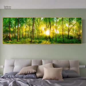Tableau Arbre de Vie - Forêt Ensoleillée
