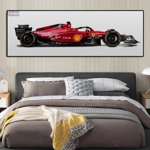 Décoration murale inspirée de la Formule 1