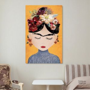 Art Naïf inspiré par Frida Kahlo