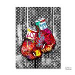 Art mural inspiré par la boxe urbaine