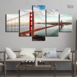Tableau Golden Gate représentant le célèbre pont californien