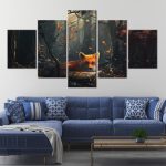 Tableau Goupil décoratif pour intérieur