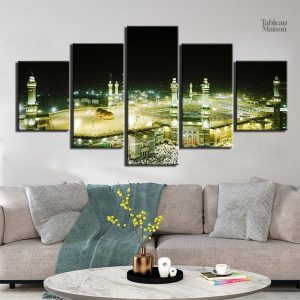 Tableau Al-Harâm illuminé