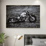 Décoration murale Harley Davidson pour passionnés de moto
