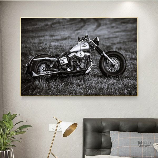 Décoration murale Harley Davidson pour passionnés de moto