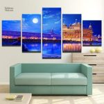 Représentation du Harmandir Sahib en tableau décoratif