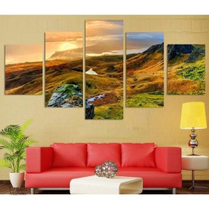 Tableau Île de Skye en Écosse
