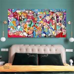 Tableau inspirant alliant art et urbanité