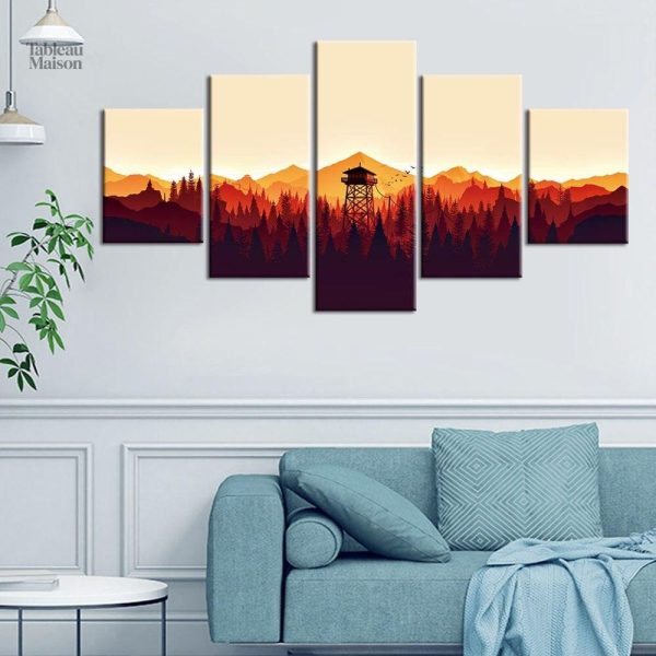 Tableau Firewartch en design contemporain