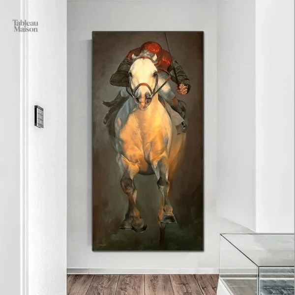 Tableau jockey décoratif avec design élégant