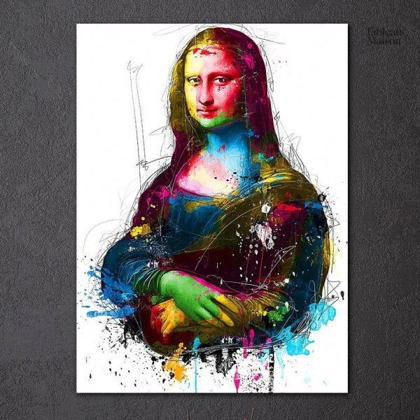 Reproduction de la Mona Lisa, tableau emblématique de l'art