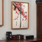 Tableau japonais représentant la beauté de la culture nippone