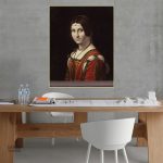 Tableau la Belle Férronnière de Léonard de Vinci