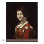 Oeuvre célèbre de Léonard de Vinci - La Belle Férronnière