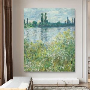 Peinture impressionniste Femme à l'Ombrelle