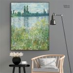 Œuvre artistique Monet, Femme sous un parasol