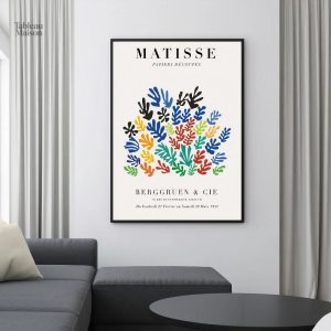 Tableau La Gerbe de Henri Matisse, œuvre colorée et expressive