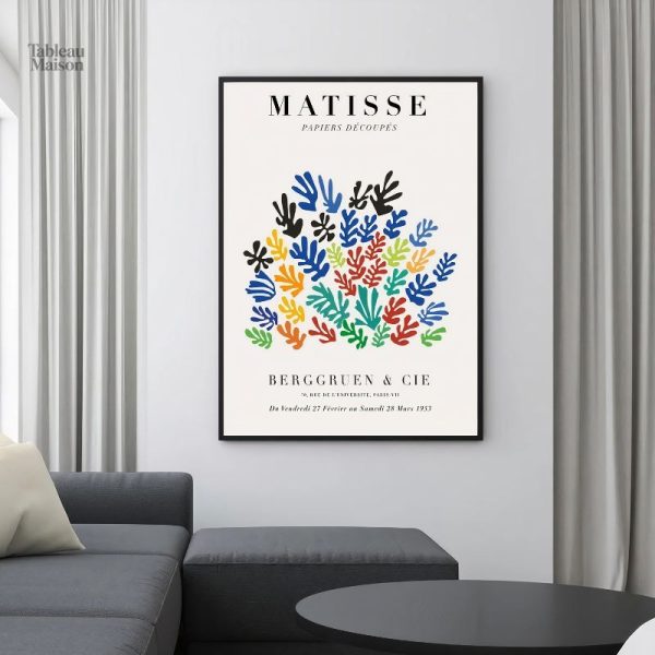 Tableau La Gerbe de Henri Matisse, œuvre colorée et expressive