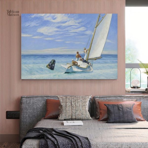 Tableau La Houle, ambiance saisissante de l'art moderne