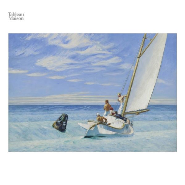 Peinture La Houle d'Edward Hopper, atmosphère unique