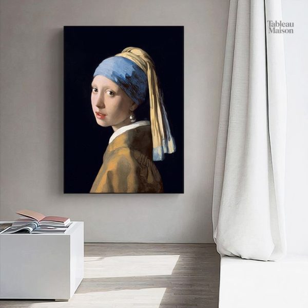 Tableau La Jeune Fille à la perle de Johannes Vermeer