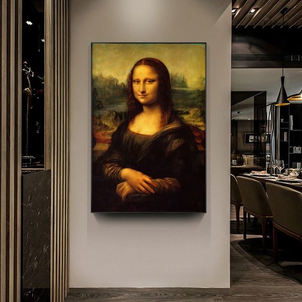 Portrait emblématique de la Joconde par Léonard de Vinci