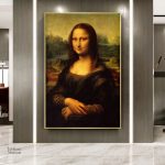 Tableau classique : Mona Lisa, chef-d'œuvre de Vinci