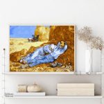 Tableau La Méridienne inspiré par Van Gogh