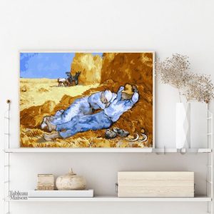 Tableau La Méridienne inspiré par Van Gogh