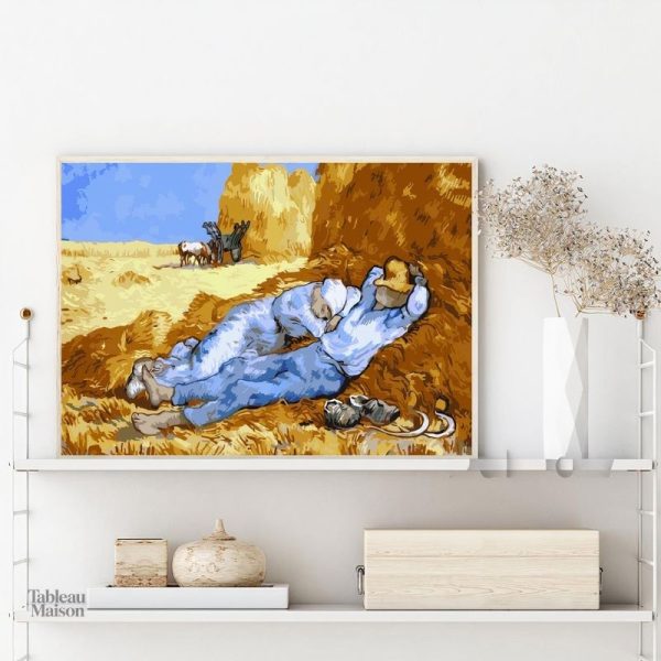 tableau-la-meridienne-van-gogh-1 Tableau La Méridienne inspiré par Van Gogh