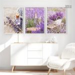 Tableau Lavande - œuvre artistique inspirée de la nature