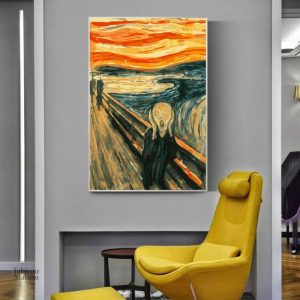 Interprétation moderne du tableau le Cri de Van Gogh