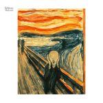 Détails artistiques du tableau le Cri, style unique de Van Gogh