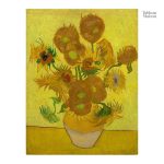Reproduction artistique des tournesols de Van Gogh
